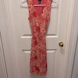 Vintage Ann Taylor Silk Wrap Dress